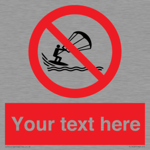 Custom No kite surfing